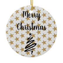 Golds Stars Kerstmis