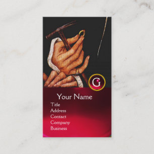 GOLDSMITH, PRECIES METALWORKER, GOLD JEWELRY ART VISITEKAARTJE