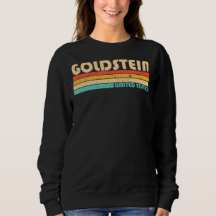 Goldstein Achternaam Retro Vintage 90s Verjaardag  Trui