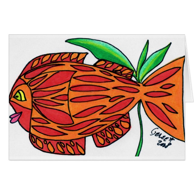 Goldvis (Voorkant Horizontaal)