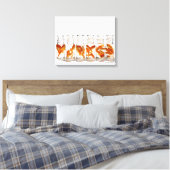 Goldvis 7 canvas afdruk (Insitu (Slaapkamer))
