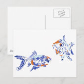 Goldvis Briefkaart (Voorkant / Achterkant)