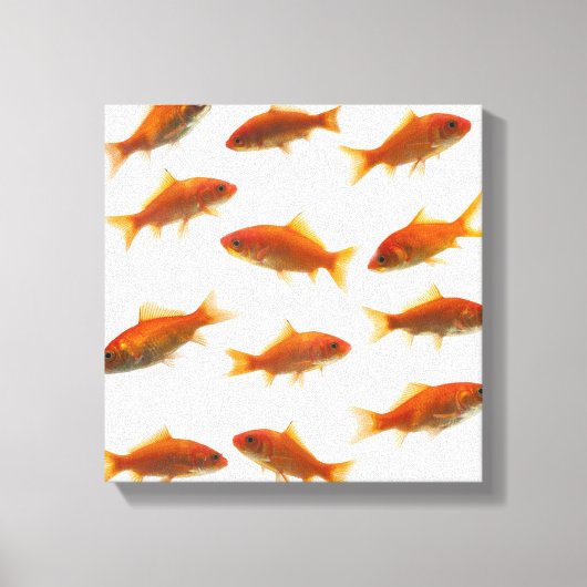 Goldvis Canvas Afdruk (Voorkant)