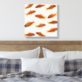 Goldvis Canvas Afdruk (Insitu (Slaapkamer))