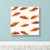 Goldvis Canvas Afdruk (Insitu (Houten vloer))