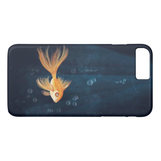 Goldvis Case-Mate iPhone Case (Achterkant (Horizontaal))