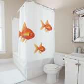 Goldvis Douchegordijn (In situ)