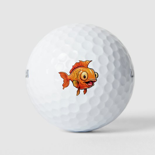 Goldvis Golfballen (Voorkant)