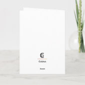 Goldvis Kaart (Achterkant)