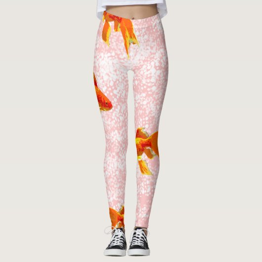 Goldvis Leggings (Voorkant)