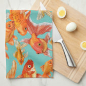 Goldvis Theedoek (Quarter Fold)