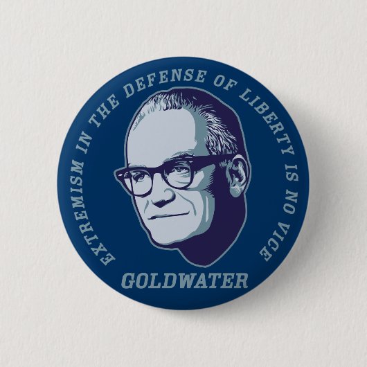 Goldwater Quote Button (Voorkant)