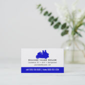 Goldwing - carte de visite personnel (Debout devant)