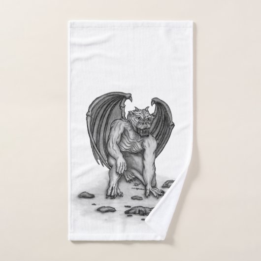 Golem Gargoyle (Serviette à main)