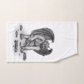 Golem Gargoyle Bad Handdoek (Handdoek)