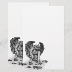 Golem Gargoyle Briefpapier