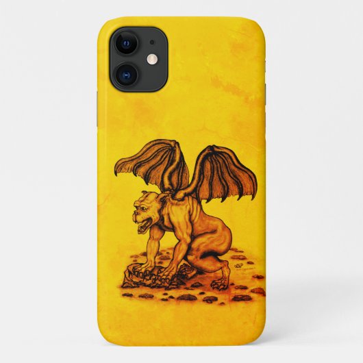 Golem Gargoyle Case-Mate iPhone Case (Achterkant)