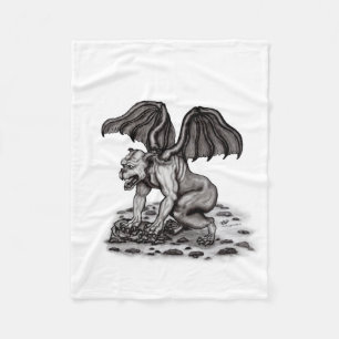 Golem Gargoyle Fleece Deken