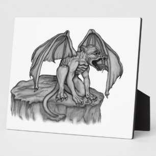 Golem Gargoyle Fotoplaat