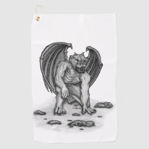 Golem Gargoyle Golfhanddoek