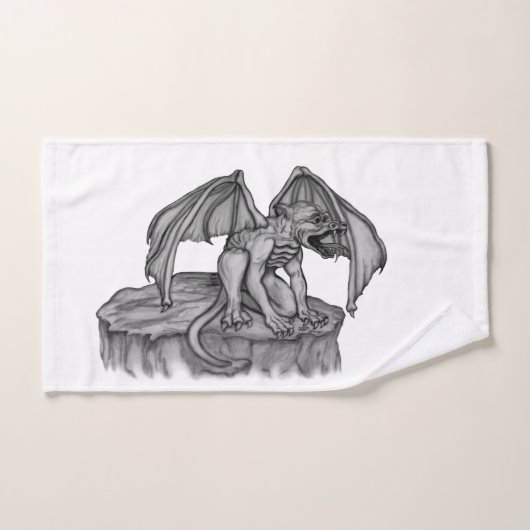 Golem Gargoyle Handdoek (Handdoek)