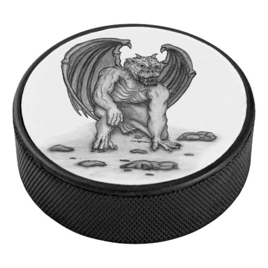 Golem Gargoyle Hockey Puck (3/4)