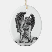 Golem Gargoyle Keramisch Ornament (Rechts)