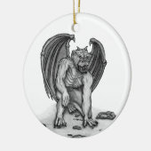 Golem Gargoyle Keramisch Ornament (Links)