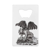Golem Gargoyle Kredietkaart Flessenopener (Achterkant)