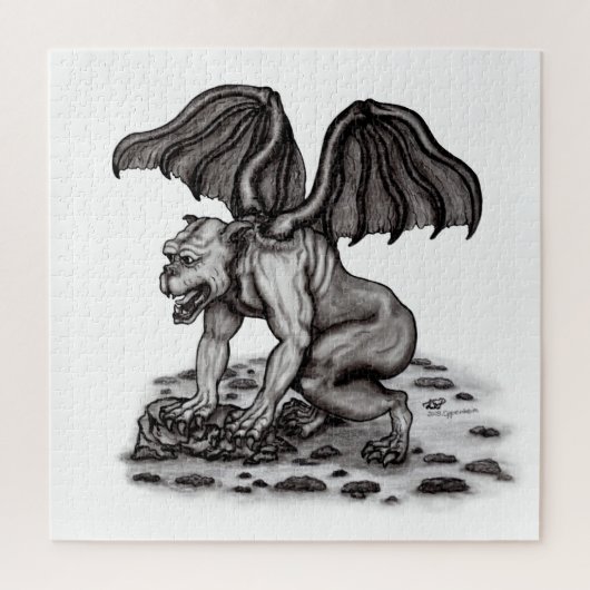 Golem Gargoyle Legpuzzel (Verticaal)