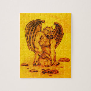 Golem Gargoyle Legpuzzel