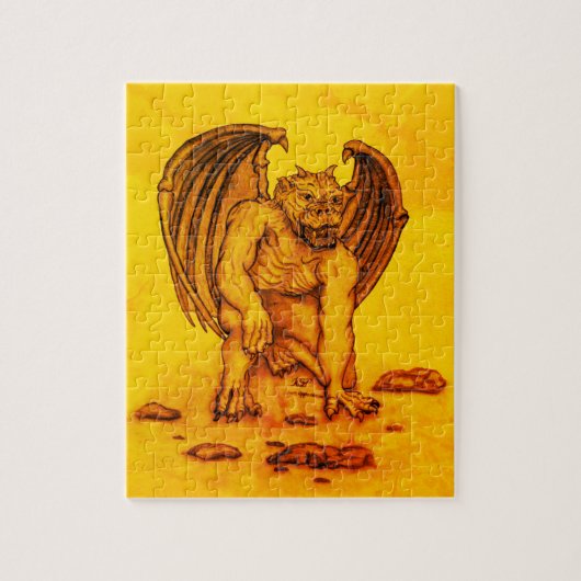 Golem Gargoyle Legpuzzel (Verticaal)