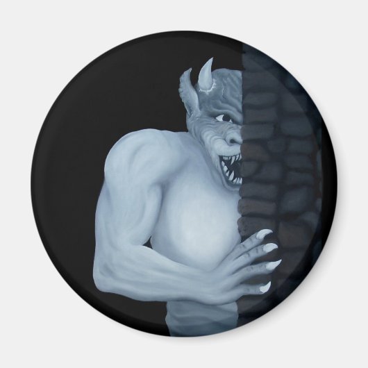 Golem - Gargoyle Magneet (Voorkant)