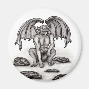 Golem Gargoyle Magneet