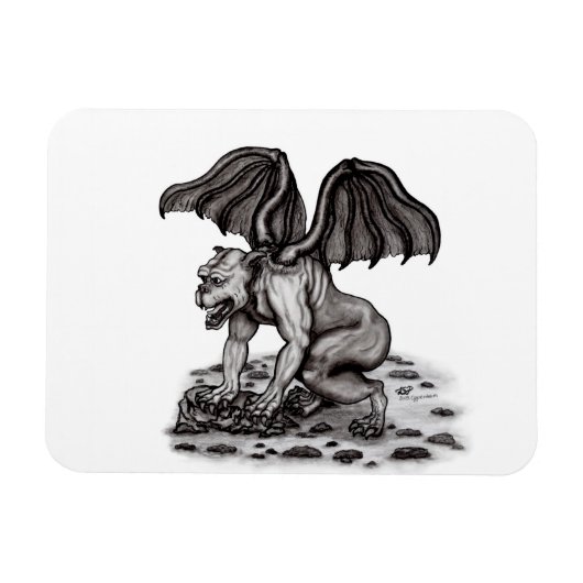 Golem Gargoyle Magneet (Horizontaal)