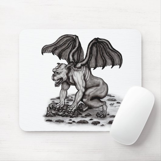 Golem Gargoyle Muismat (Met muis)