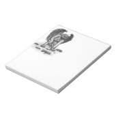 Golem Gargoyle Notitieblok (Gedraaid)
