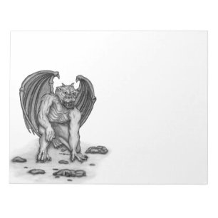 Golem Gargoyle Notitieblok