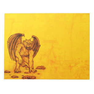 Golem Gargoyle Notitieblok