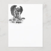 Golem Gargoyle Paper - blad (Achterkant)