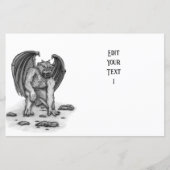 Golem Gargoyle Paper - blad (Voorkant)