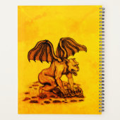 Golem Gargoyle Planner (Achterkant)