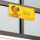 Golem Gargoyle Spandoek (Buitenkant Gebouw)