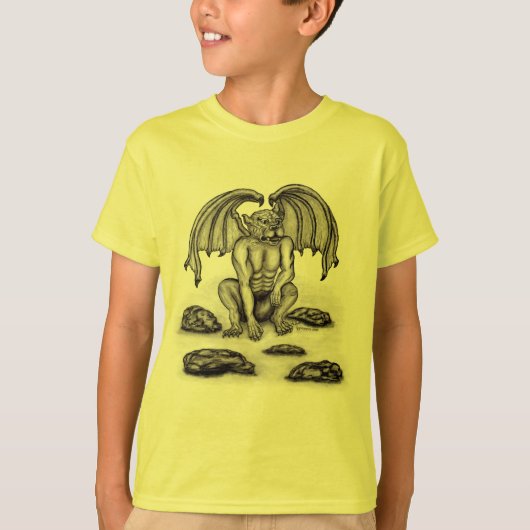 Golem Gargoyle T-shirt (Voorkant)