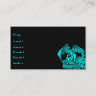 Golem Gargoyle Visitekaartje