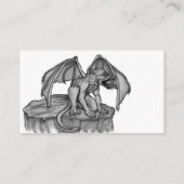 Golem Gargoyle Visitekaartje (Achterkant)