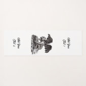 Golem Gargoyle Yogamat (Achterkant (horizontaal))