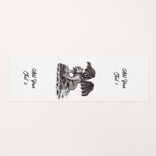 Golem Gargoyle Yogamat (Voorkant (horizontaal))