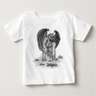 Golem Gargoyle zwart-wit design