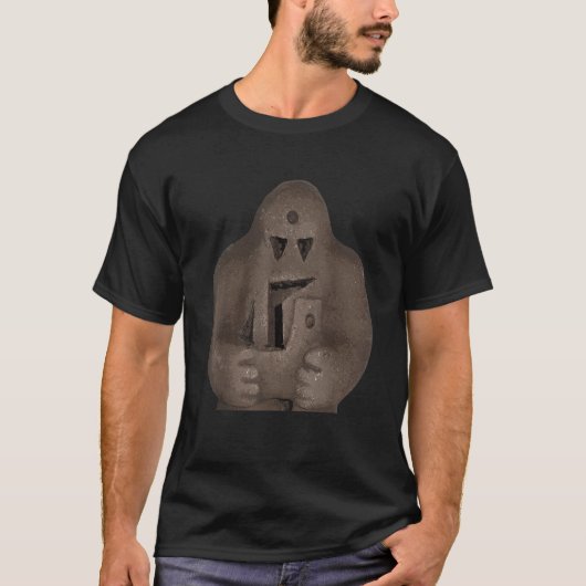 Golem Jewish Folklore Praag Tsjechisch Jodendom T- T-shirt (Voorkant)